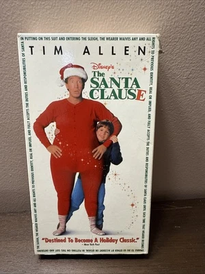 The Santa Clause VHS Disney Video Tape Movie Claus 90s Holiday Christmas Classic - Image 1 of 4