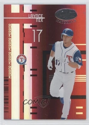 2005 Leaf Certified Materials Mirror Red /100 Laynce Nix #95 - Image 1 of 2
