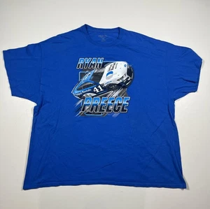 Ryan Preece Shirt Uomo 3XL Blu NASCAR Racing n. 41 Grafica T Shirt United - Foto 1 di 6