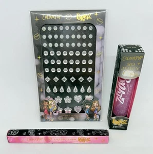 Colourpop BRATZ DOLLS Reusable Face Jewel Crystals + Lip Gloss + Liquid Liner - Picture 1 of 1