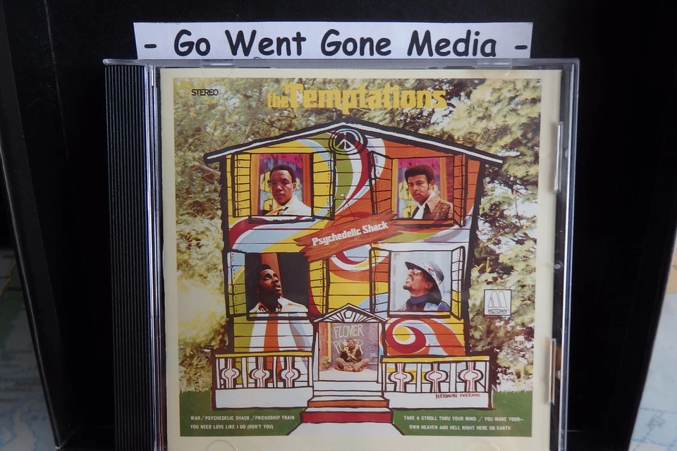 THE TEMPTATIONS - Psychedelic Shack - CD Motown 1970 - 8 Tracks - Bild 1 von 1