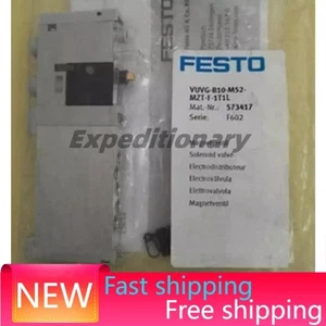New FESTO 573417 VUVG-B10-M52-MZT-F-1T1L Solenoid Valve - Picture 1 of 3