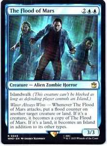 #45 The Flood of Mars MTG Universes Beyond: Doctor Who Rare - Picture 1 of 2