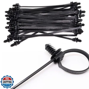 Benliu 50 Pezzi Fascetta a Cerniera per Cavi, 8,3x0,2 Pollici Nylon Resistente Supporto a Spinta Auto Lo - Foto 1 di 5