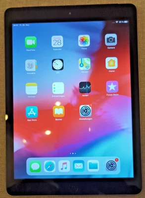 Apple iPad Air 16GB, WI-FI + Cellular Space Gray (MD791FD/A) - Bild 1 von 3