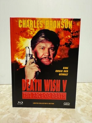 Death Wish 5: The Face Of Death Ltd Blu + DVD Mediabook German Cover C NSM - Image 1 of 4