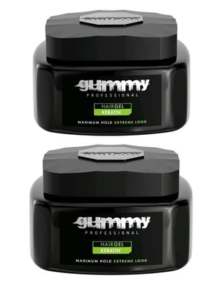 Gel Cabello Gomoso Queratina Maximum Hold Extreme Look 500ml Pack de 2. Foto 1 de 4