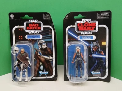 Colección Star Wars Vintage Capitán Rex VC208 y Ahsoka Tano VC202 (DAÑO DE TARJETA) Foto 1 de 4