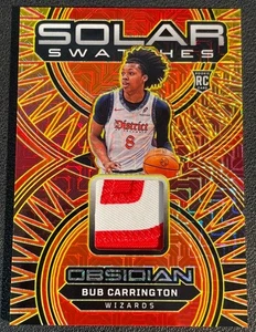 Bub Carrington 2024-25 Obsidian Equinox Electric Etch Molthen Mojo 07/10 RC - Picture 1 of 2
