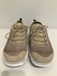 Under Armour Men's Beige Kilchis Casual/Boat Shoe Size 11, Pre owned - Picture 1 of 9