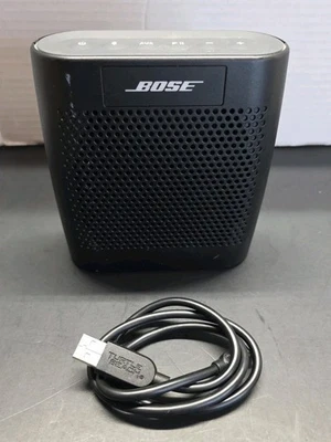 Altavoz Bluetooth Bose SoundLink Color 415859 - Negro con Cable de Carga FUNCIONA Foto 1 de 4
