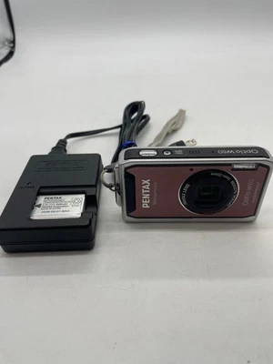 PENTAX Optio W60 Waterproof Compact Digital Camera 10MP Tested from Japan - Image 1 of 4
