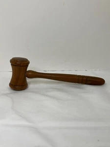 Vintage Wooden Gavel For Judge Auctioneer Lawyer Court - Picture 1 of 5
