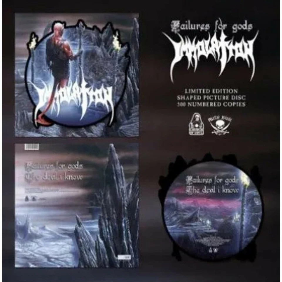 Immolation 'Failures For God's. Limited Edition Picture Disc. Obituary  - Image 1 of 1