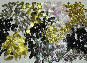 A Night On The Town Sequins Bead DIY Dance Costume Crafts 10pk Embellishments - Picture 1 of 12