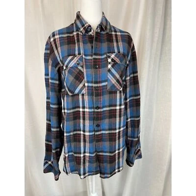  Element Plaid Flannel Shirt – Size M Casual, Outdoorsy, Laid-back - Image 1 of 4