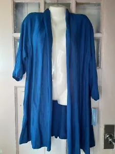 NY Collection Woman's Short Sleeve Cardigan Size 2X NEW WITH TAGS - Picture 1 of 2