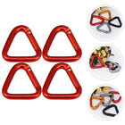 Triangle Carabiner Clips for Camping Hiking Fishing - Set of 4