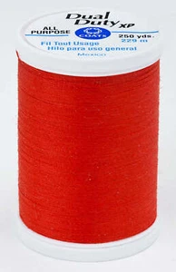 2470 Devil Red Dual Duty XP Polyester Thread 250yds - Picture 1 of 3