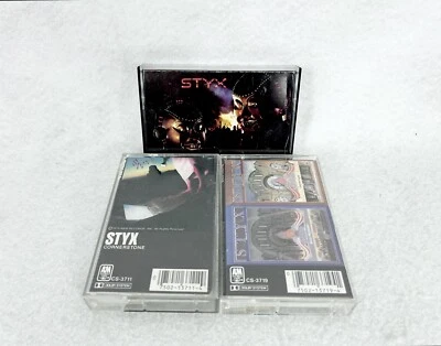 Styx Cassette Lot of 3 Kilroy was Here Paradise Theater Cornerstone Foto 1 de 4