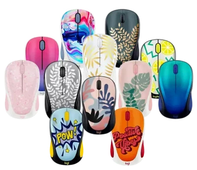 Logitech Wireless Design Collection Mouse Many Colours to Choose from M325 M317 - Image 1 of 4