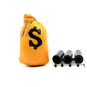 Car Gear Shift Knob Universal Manual Lever Handle Stick Shifter Money Bag Shape - Picture 1 of 8
