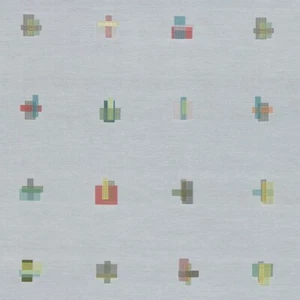 4 1/8 yds Maharam Darning Sampler Frost Upholstery Fabric C4517 - Picture 1 of 1