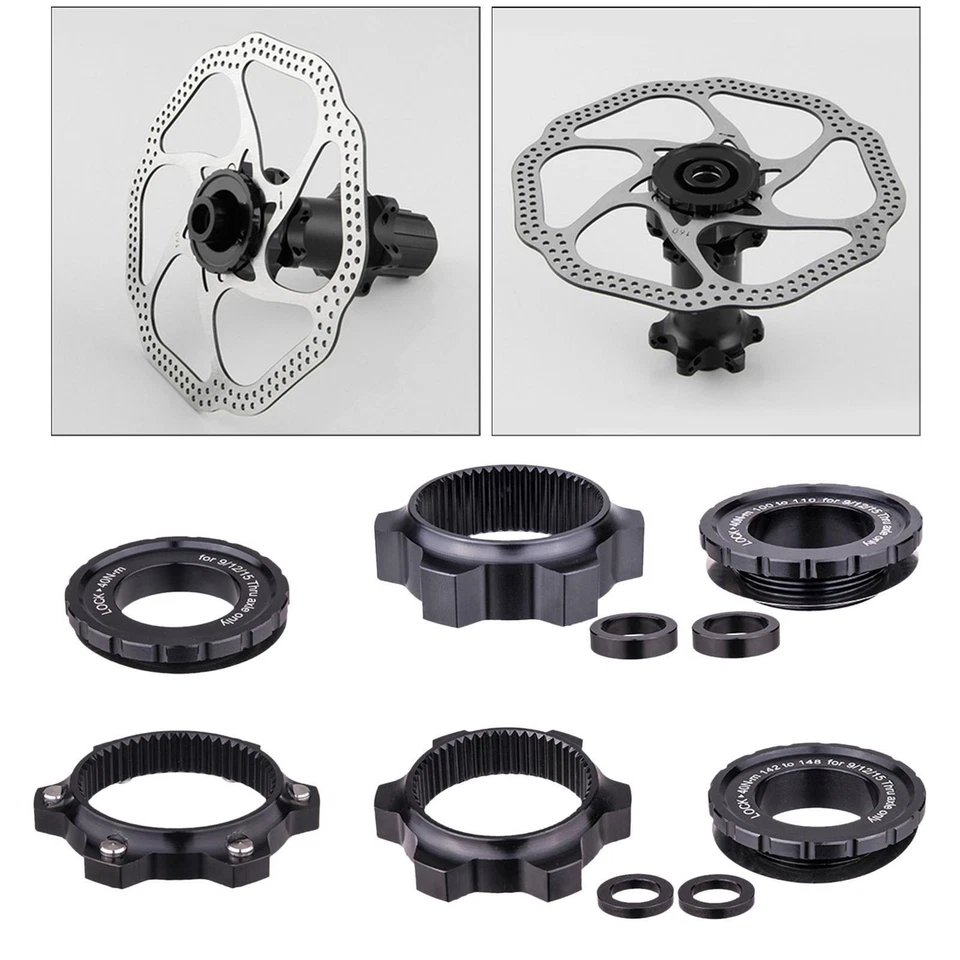 Mountain Bike Center Lock Hubs Adapter to 6-Bolt Disc Brake Rotor Adaptor - Bild 1 von 1