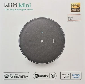 Mini Streamer Audio AirPlay 2 Receiver HiFi Wireless, Multiroom Stereo, - Bild 1 von 1