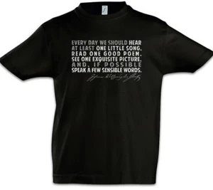 Goethe Every Day Kids Boys T-Shirt Johann Wolfgang von Writer Philosoph Quote - Picture 1 of 1