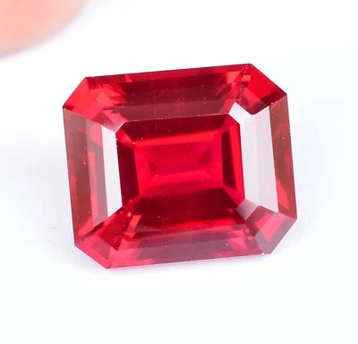 23.60 Ct Natural Mozambique Blood Red Ruby Certified Stunning Emerald Gemstone - Image 1 of 4