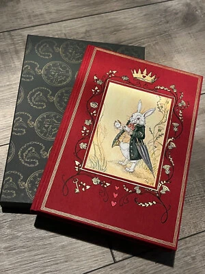 FOLIO SOCIETY ALICES ADVENTURES IN WONDERLAND - Carroll - SIGNED by Van Sandwyk Foto 1 de 4