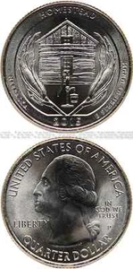 USA America Beautiful Quarter 2015 (P) UNC 'Homestead Nat. Monument, Nebraska' - Picture 1 of 1