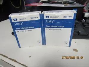 Covidien #44118 Curity Flexible Adhesive Bandage 3/4" x 3", - 2 boxes of 50 - Picture 1 of 3