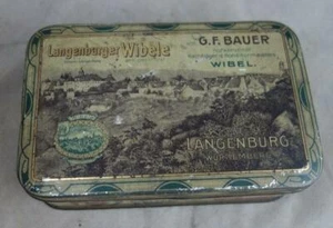 alte Blechdose Echte Langenburger Wibele - Bild 1 von 1