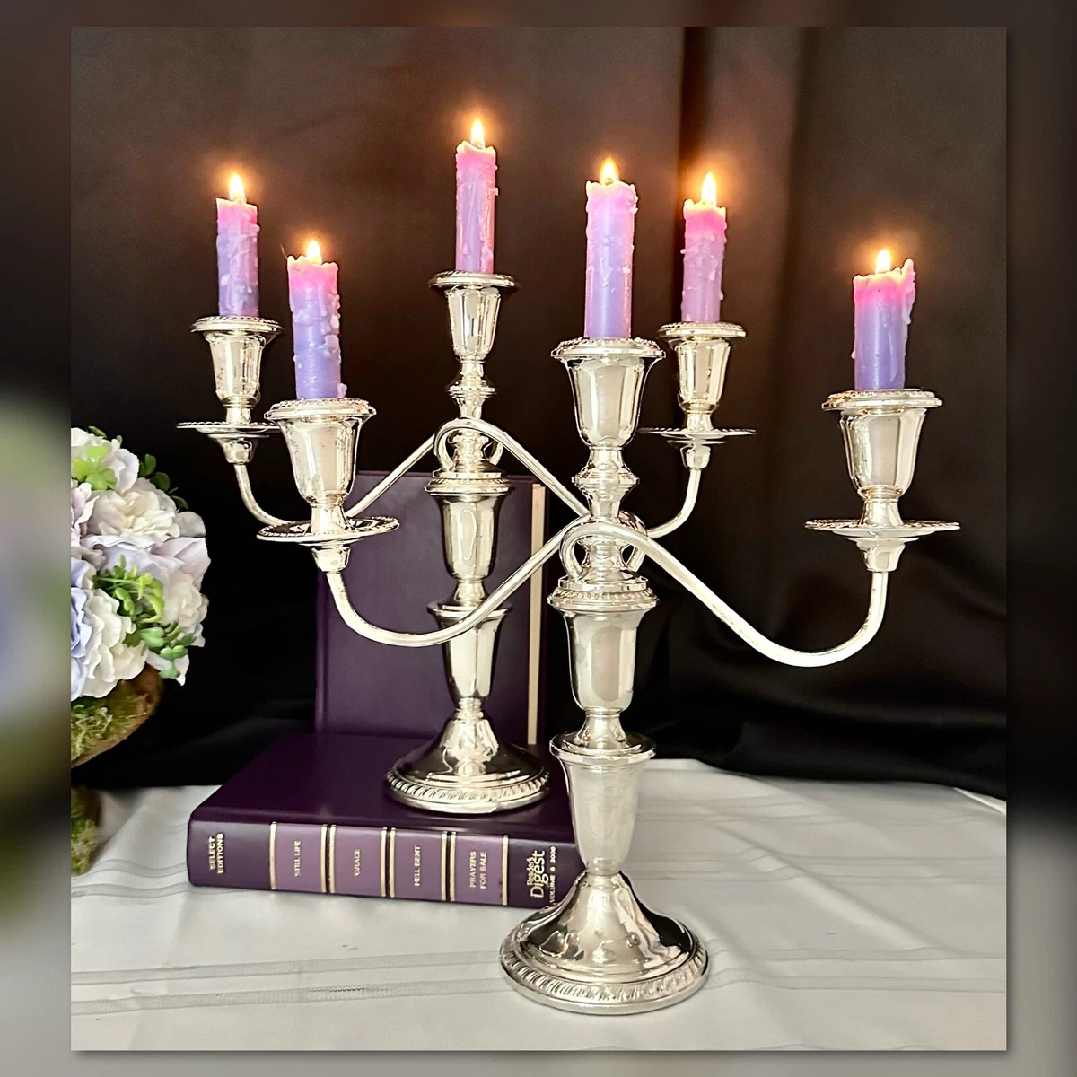 Duchin Sterling Candle Holders for sale | eBay