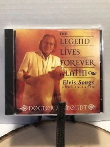 Doctor Ammondt CD The Legend Lives Forever in Latin Elvis Songs 1995 Sealed - Bild 1 von 3