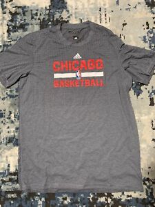 Derrick Rose worn Chicago Bulls aeroknit short sleeve practice shirt, XLT