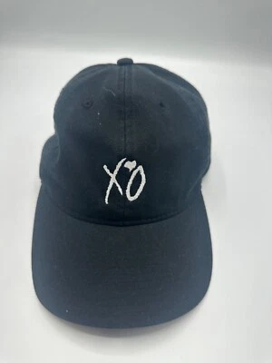 The Weeknd XO Logo Black Music Mens Adult Cotton Baseball Cap Hat One Size - Image 1 of 4