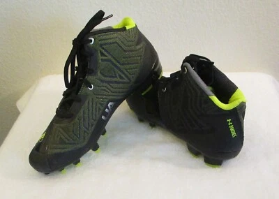 NEW Under Armour Mens UA Banshee Mid MC Lacrosse Football Cleats 7 Black - Image 1 of 4