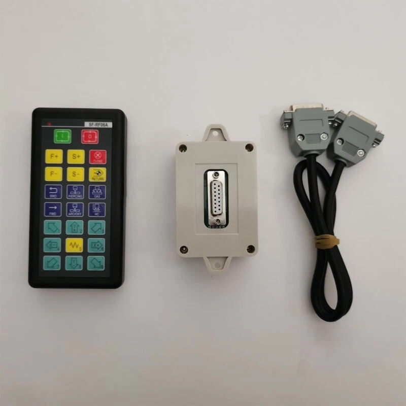 Plasmaschneidmaschine CNC Anlage Funk Fernbedienung mit Anschlusskabel - Bild 1 von 1