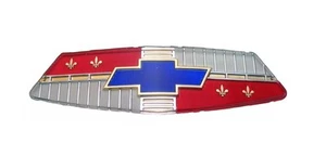 USA-Made! 1954 Chevrolet BelAir, 150, 210 Hood Emblem NEW Trim Parts! - Picture 1 of 1