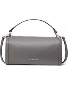Michael Kors orchard Small Top Handle Leather Barrel Crossbody Bag (Slate Gray) - Picture 1 of 6
