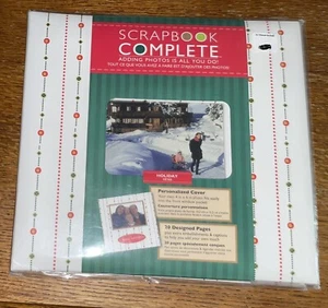 Tapestry CR Gibson Complete Christmas Photo Scrapbook Album Kit Stickers 12x12 - Picture 1 of 20