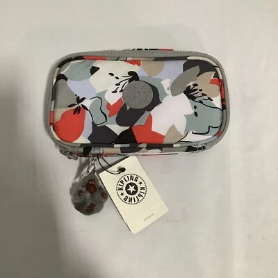 NUEVO CON ETIQUETAS Kipling AC8236 50 Bolígrafos Estuche Cosméticos Caja de Accesorios Poliéster Vivo Jardín 42 Foto 1 de 4