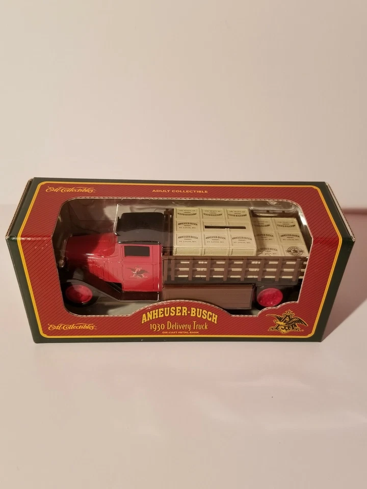 Ertl 1995 Anheuser Busch 1930 Delivery Truck Bank F112 Diecast - E02e