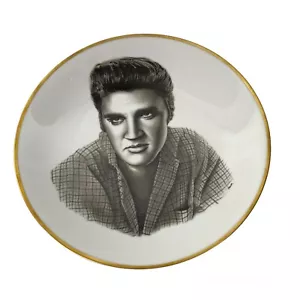 Official Elvis Presley Collectors Plate Lithograph by Adler 1977 Limoges 2994 - Picture 1 of 7