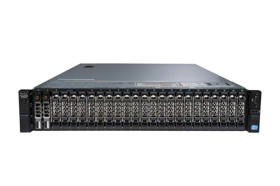 Dell PowerEdge R720xd 2x 8C E5-2650 2GHz 16GB Ram 2x 300GB + 2x 600GB 2U Server - Image 1 of 1