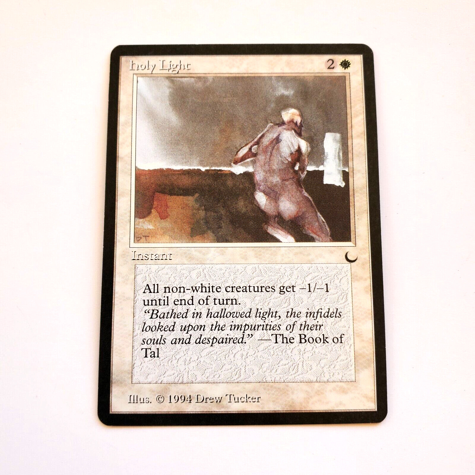 Holy Light The Dark English LP White Instant Magic the Gathering MTG 1994