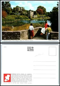 IRELAND Postcard - Limerick, Desmond Castle On River Maigue B12 - Picture 1 of 1